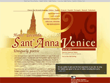 Tablet Screenshot of locandasantanna.com